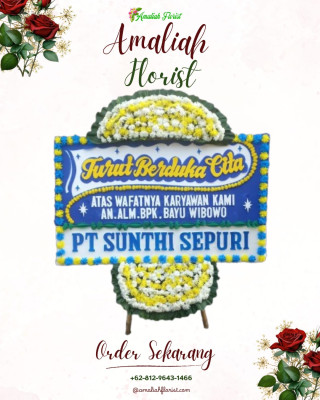 Papan Bunga Duka di Banyuanyar