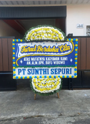 Papan Bunga Duka di Banyuanyar